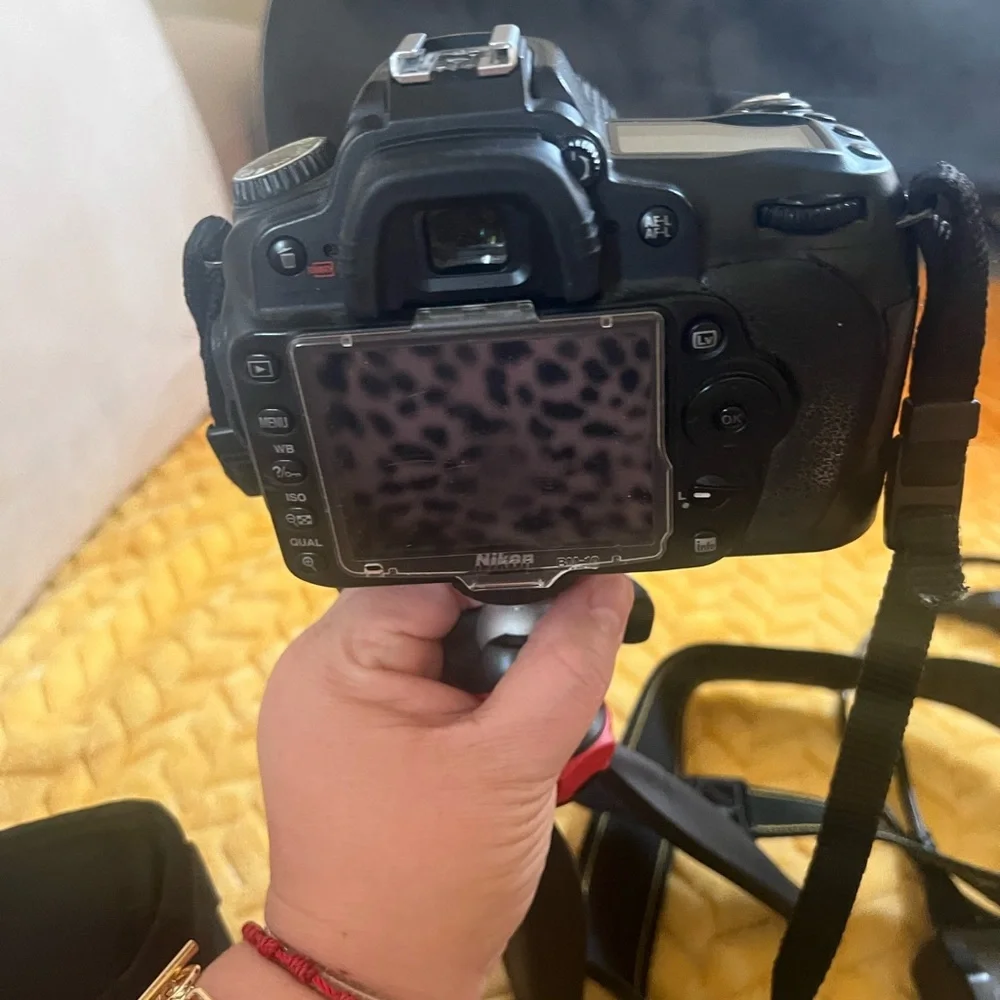 Nikon D90 with two lens and the flash